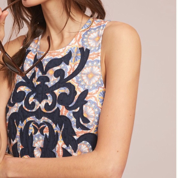 Anthropologie Vanessa Virginia Owen Embroidered - Picture 3 of 8